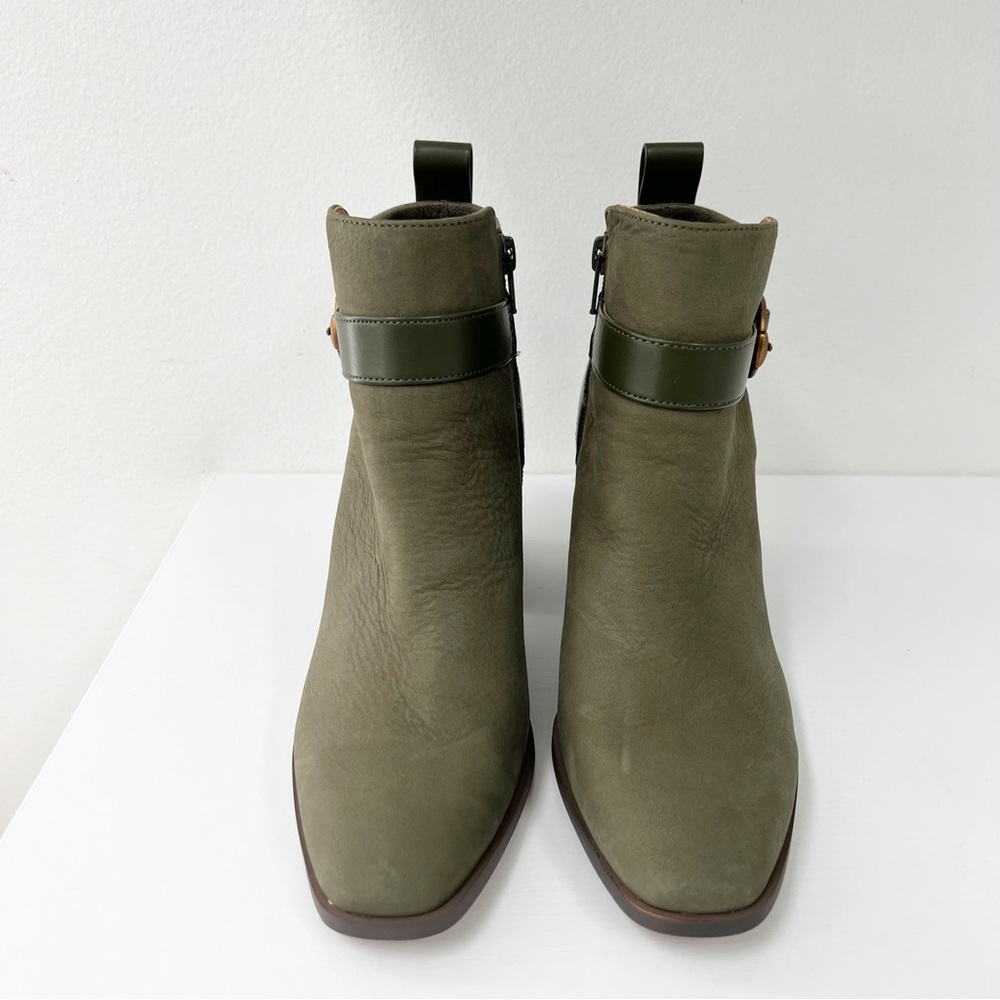 Vionic Tenley Women's Mid Shaft Ankle Boot Olive 6.5 - Picture 3 of 6